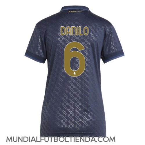 Camiseta Juventus Danilo Luiz #6 Tercera Equipación Replica 2024-25 para mujer mangas cortas